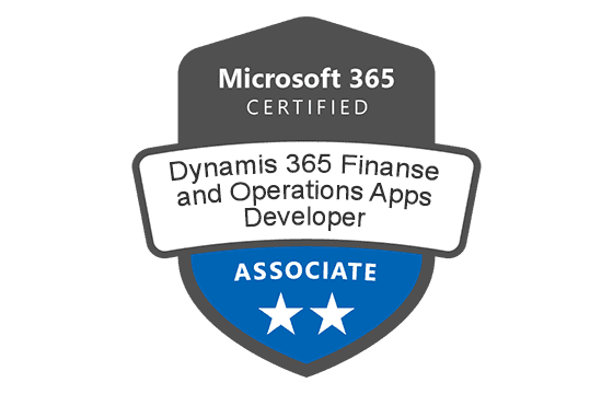 Microsoft Certified: Dynamics 365: Finance and Operations Apps Developer Associate Exams